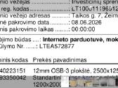 Osb plokštės
