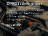 Cheminis ir detalus salono valymas "Vakuauto"