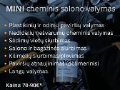 Cheminis ir detalus salono valymas "Vakuauto" - nuotraukos Nr. 2