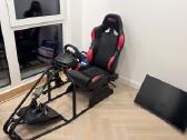 Logitech G29 + GT Omega Racing simuliatorius + LG