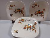 Tarpukario Art Deco indai Crown Stafordshire 1930m - nuotraukos Nr. 4