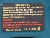 Usb-c adapteris Makita 18v akumuliatoriams - nuotraukos Nr. 3
