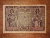 Vokietijos 20 markių banknotas - nuotraukos Nr. 2