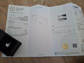 3.68ct 585 balto aukso deimantinis ziedas Igi - nuotraukos Nr. 15