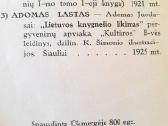 Adomas Lastas "Raštų rinkiniai" 1935m. - nuotraukos Nr. 2