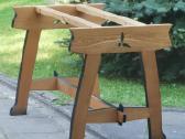 Meistro gamintas 107x70 ąžuolo stalas ir kėdė - nuotraukos Nr. 16