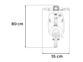 Vaikiškas elektrinis motoroleris ,Vespa retro'' - nuotraukos Nr. 20