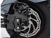 Elektrinis motociklas Chopper Warrior 350w - nuotraukos Nr. 6