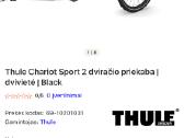 Dviračio priekaba Thule Sport 2 - nuotraukos Nr. 16
