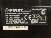 Radio imtuvas First Austria - nuotraukos Nr. 2