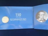 Estonija 2 eur 150 Estonian literati - nuotraukos Nr. 2