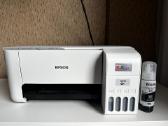 Baltas Epson Eco Tank L3250 spausdintuvas - nuotraukos Nr. 2