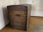 Autentiška medinė senovinė skrynia (rustic / vinta - nuotraukos Nr. 4
