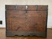 Autentiška medinė senovinė skrynia (rustic / vinta - nuotraukos Nr. 7