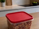 Tupperware kvadratinės dėžutės - nuotraukos Nr. 3