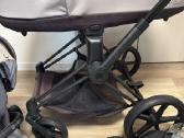 Cybex Priam V4 soho grey in matte black vežimėlis - nuotraukos Nr. 5