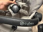 Cybex Priam V4 soho grey in matte black vežimėlis - nuotraukos Nr. 6