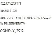 Hpe Proliant Dl380 Gen9 Naujas ! - nuotraukos Nr. 2