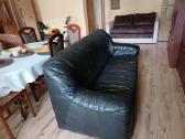 Natūralios odos sofa - nuotraukos Nr. 2
