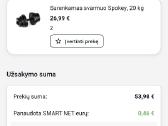 Surenkamas svarmenų rinkinys 2x20 kg - nuotraukos Nr. 4