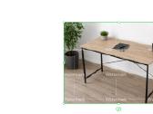 Jysk Vandborg stalas 60x120cm (aukštis 75cm) - nuotraukos Nr. 3