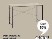 Jysk Vandborg stalas 60x120cm (aukštis 75cm) - nuotraukos Nr. 2
