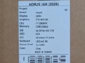 Aorus 16x, 2k, 4070, i7hx - nuotraukos Nr. 7