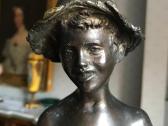 Bronzinė Giovanni de Martino Skulptūra, Berniukas - nuotraukos Nr. 4