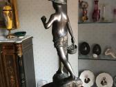 Bronzinė Giovanni de Martino Skulptūra, Berniukas - nuotraukos Nr. 7