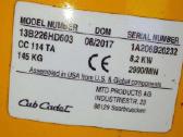Sodo traktoriukas cub cadet cc114ta - nuotraukos Nr. 5