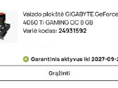 Geforce Rtx 4060 Ti Gaming Oc 8gb - nuotraukos Nr. 10
