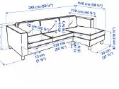 Naudota, Ikea Pärup serijos trivietė sofa. - nuotraukos Nr. 2