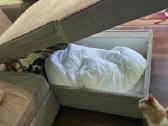 Sofa lova ir pūfikas - nuotraukos Nr. 3