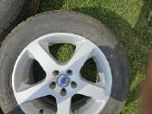 Volvo r17 ratai su padangom centrine skyle 65mm - nuotraukos Nr. 2