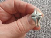Parduodu balto aukso žiedą.17 išm.6.22 gr. - nuotraukos Nr. 2