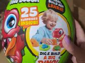 Zuru Smashers Junior Dino Dough kiaušinis 25 staig - nuotraukos Nr. 3