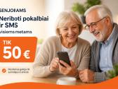 Senjorams pokalbiai ir Sms visus metus tik už 50€ - nuotraukos Nr. 3