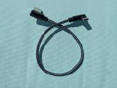 Usb-a Usb-c kabelis su 90 laipsniu jungtimis - nuotraukos Nr. 2