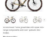 Rose gravel, 2025m. 1x12 sram, 55 dydis - nuotraukos Nr. 12