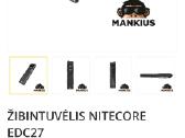Taktinis žibintas saviginai Nitecore 3000lumen - nuotraukos Nr. 2