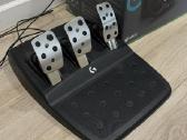 Logitech G923 žaidimu vairas + pedalai + bėgiai - nuotraukos Nr. 3