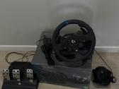 Logitech G923 žaidimu vairas + pedalai + bėgiai - nuotraukos Nr. 5