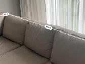 Odinė kampinė sofa su miegamąja funkcija - nuotraukos Nr. 2