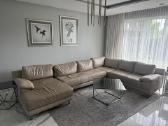 Odinė kampinė sofa su miegamąja funkcija - nuotraukos Nr. 3