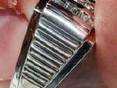 Vyriškas Balto Aukso Žiedas Su 1.05ct Deimantais - nuotraukos Nr. 9