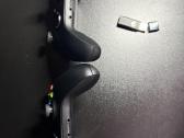 2 Xbox Pulteliai Carbon Black + Belaidis Adapteris - nuotraukos Nr. 3