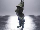 Africa bronze art statue - nuotraukos Nr. 2
