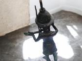 Africa bronze art statue - nuotraukos Nr. 4