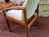 Vintažinis mid century kavos staliukas ir krėslas - nuotraukos Nr. 9
