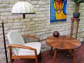 Vintažinis mid century kavos staliukas ir krėslas - nuotraukos Nr. 37